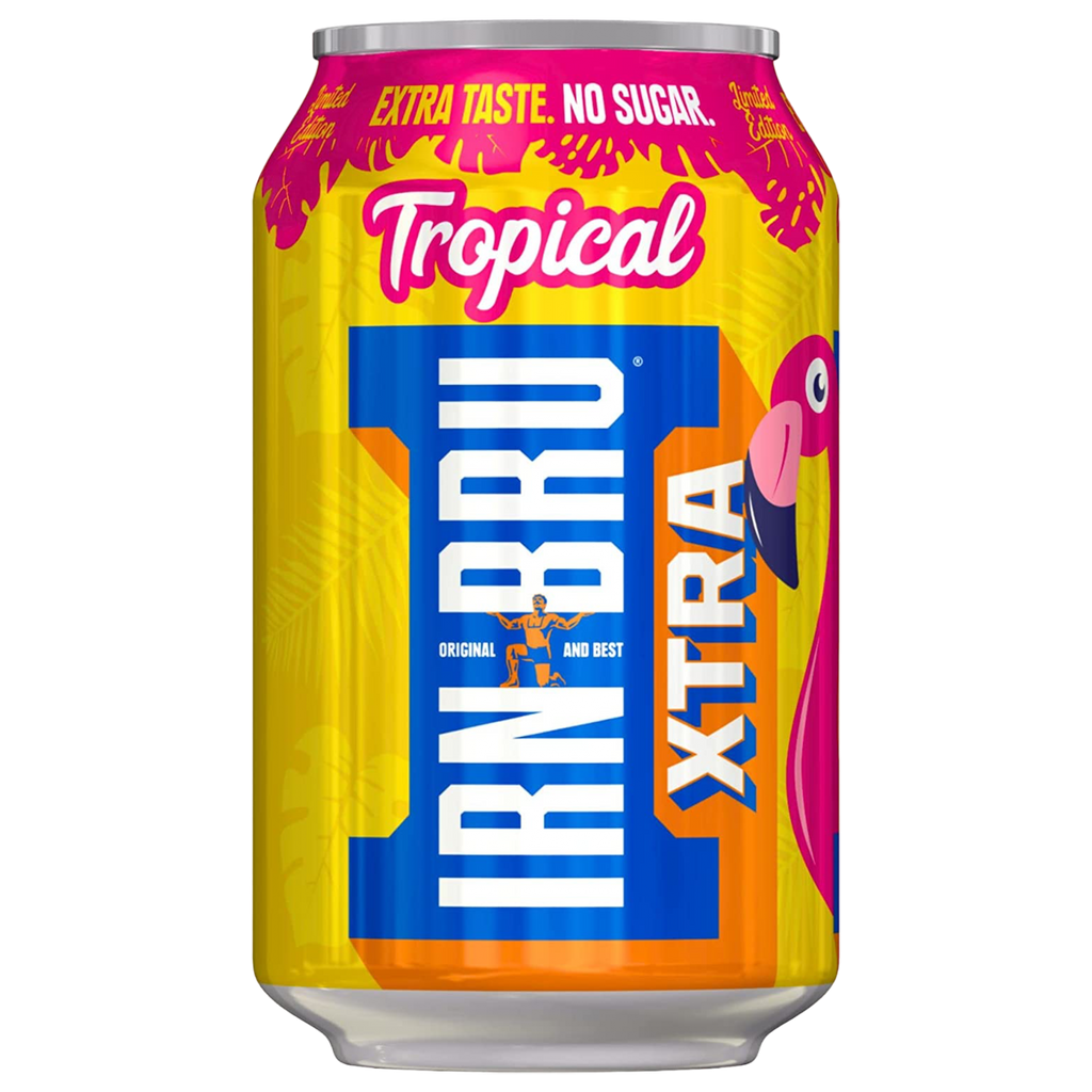 Irn Bru Xtra Tropical (Limited Edition) - 11.1fl oz (330ml)
