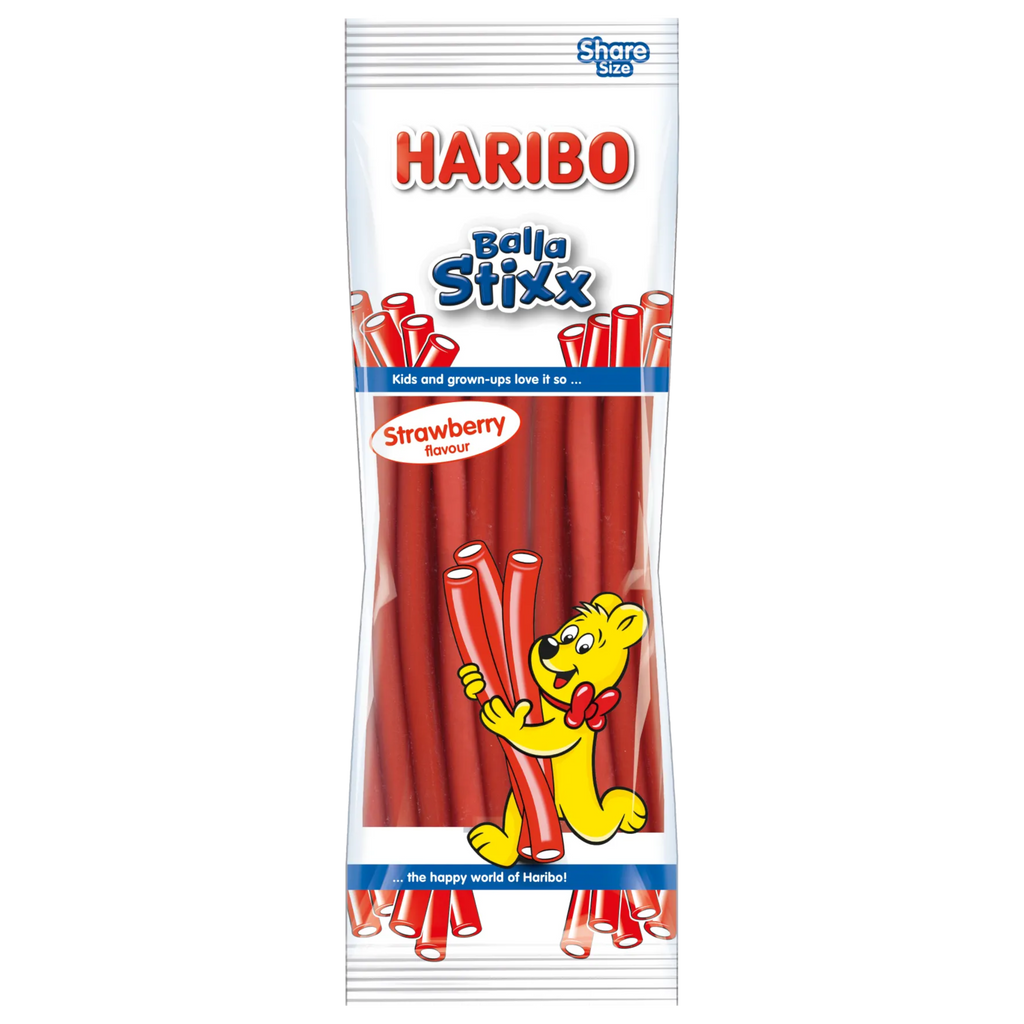 Haribo Balla Stixx Strawberry - 4.9oz (140g)
