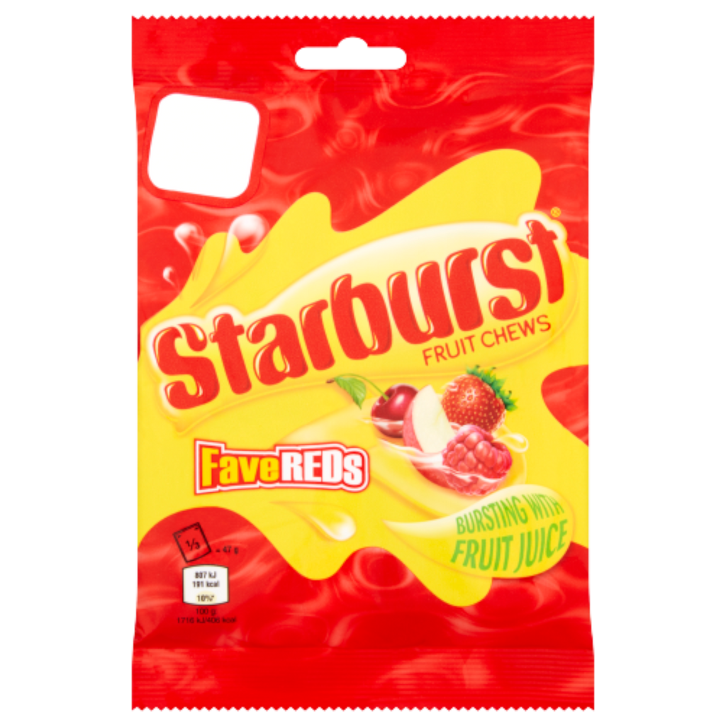 Starburst Fave Reds Fruit Chews - 5.2oz (150g)