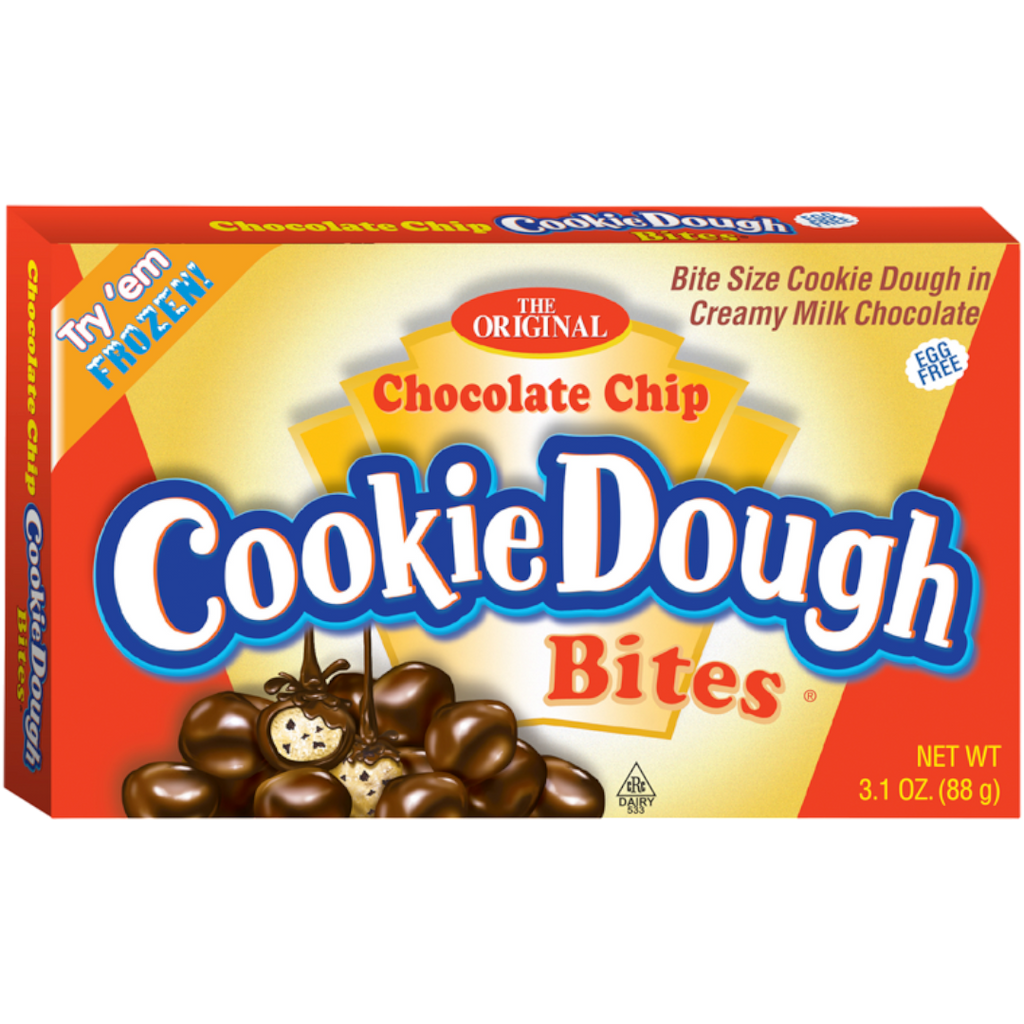 Cookie Dough Bites Chocolate Chip Theatre Box - 3.1oz (88g)