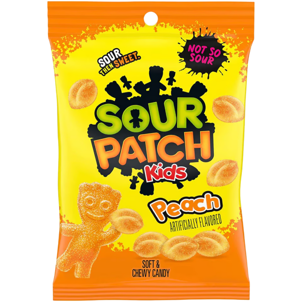 Sour Patch Kids Peach Share Bag - 8.07oz (228g)