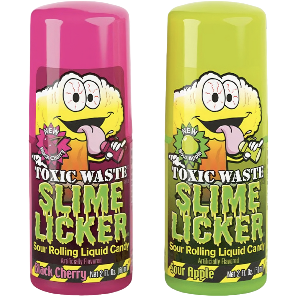 Toxic Waste Slime Licker Black Cherry/Sour Apple - 2fl.oz (60ml)