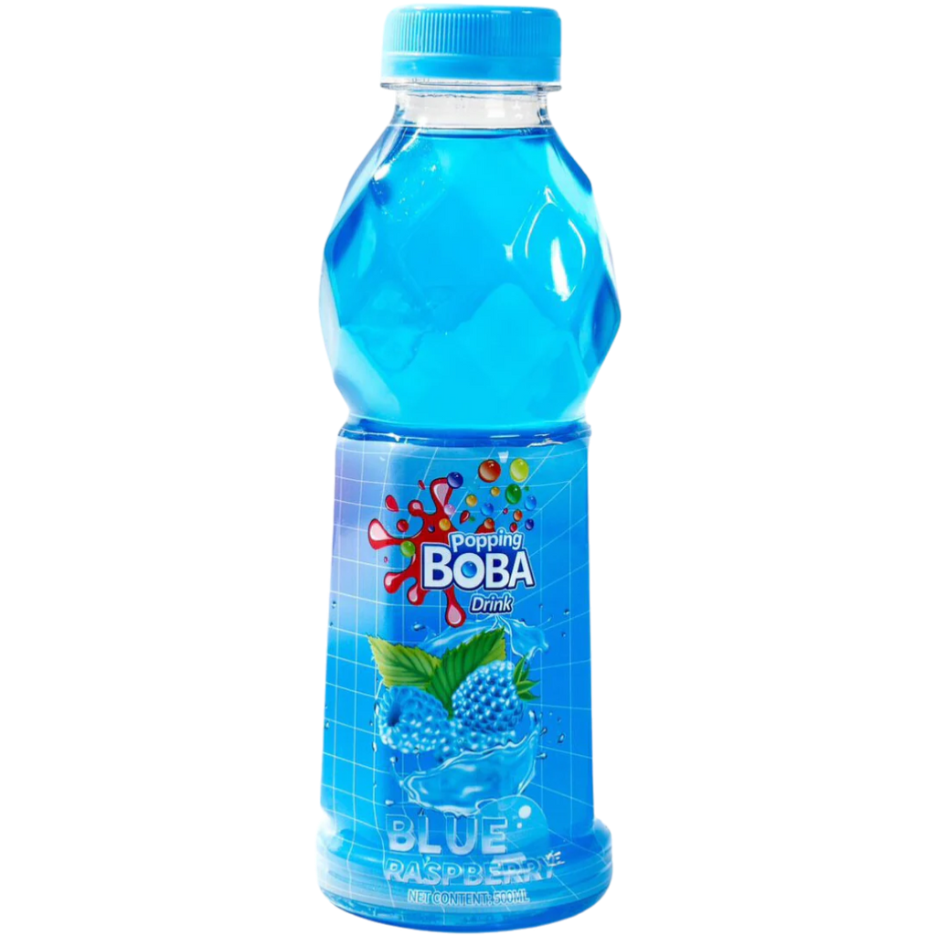 Blue Raspberry Popping Boba Drink - 16.9fl.oz (500ml)