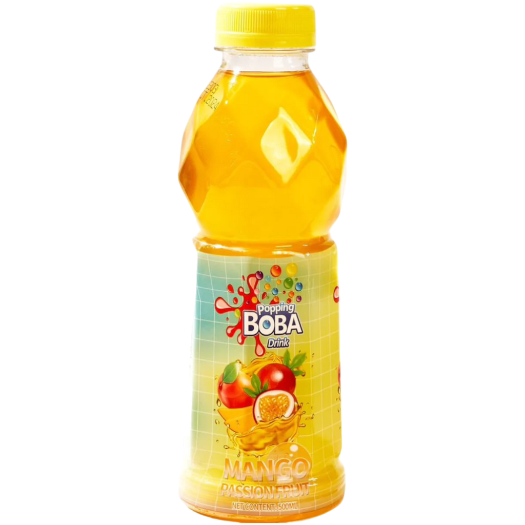 Mango Passionfruit Popping Boba Drink - 16.9fl.oz (500ml)