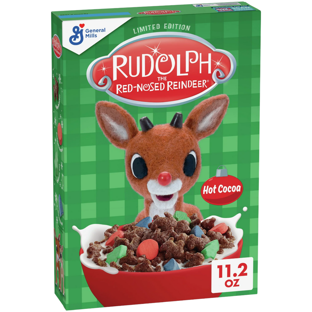 Rudolph The Red Nose Reindeer Cereal (Christmas Limited Edition) - 11.2oz (317g)