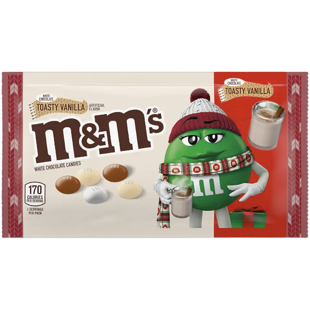 M&M's Toasty Vanilla & White Chocolate Flavour (Christmas Limited Edition) - 1.5oz (42.5g)