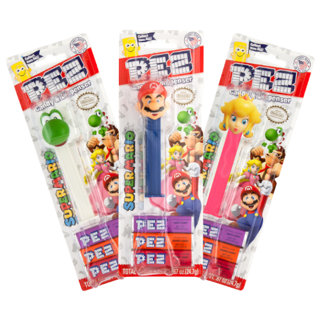 Pez Mario Blister Pack - 0.87oz (24.7g)