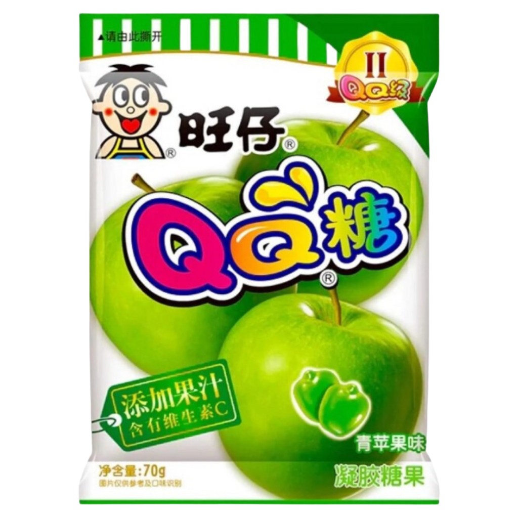 Want Want QQ Apple Gummies - 2.4oz (70g)