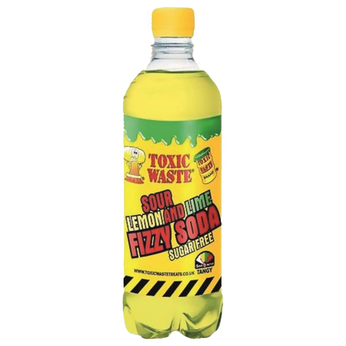 Toxic Waste Sour Lemon & Lime Soda - 16.9fl.oz (500ml) | Poppin Candy