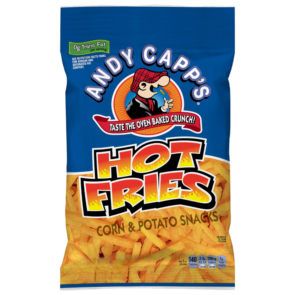 Andy Capp Hot Fries - 0.84oz (24g)