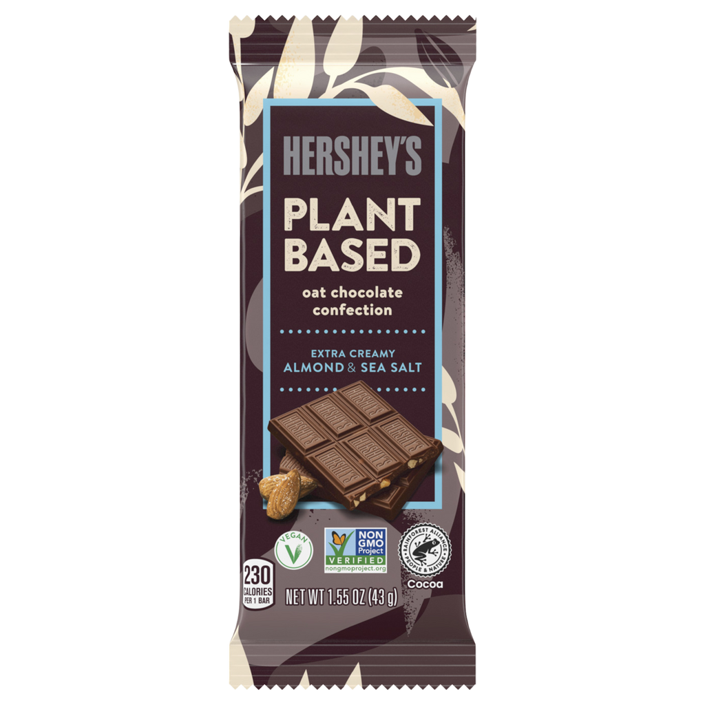 Hershey's Plant Based Chocolate Almond & Sea Salt - 1.55oz (44g) BB 05/24