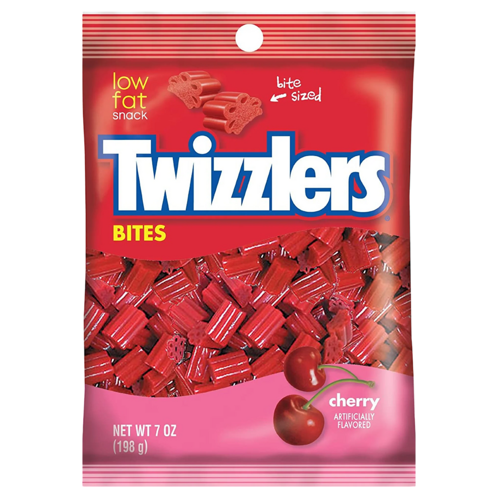 Twizzlers Cherry Flavour Classic Bites - 6.9oz (198g)