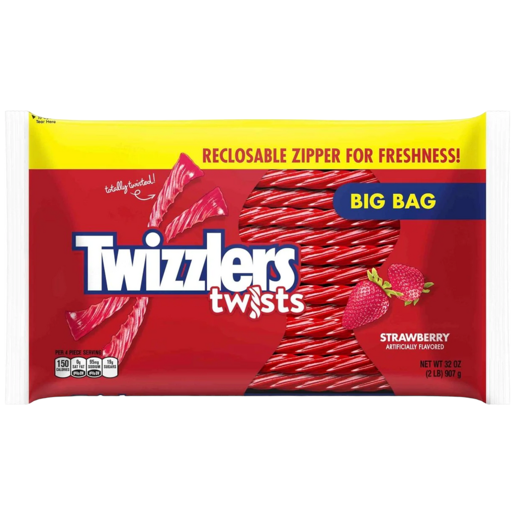 Twizzlers - Strawberry BIG BAG - 31.9oz (907g)