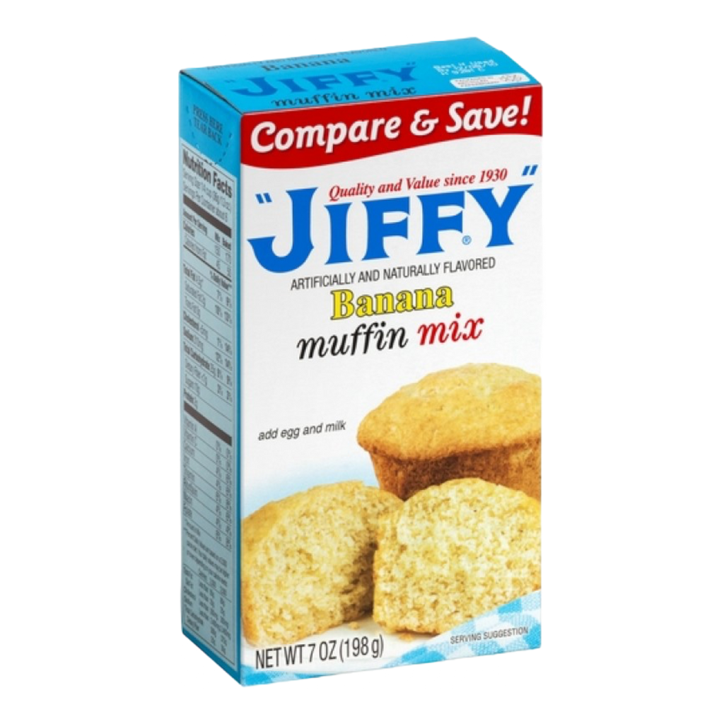 Jiffy Banana Muffin Mix 7oz (198g)