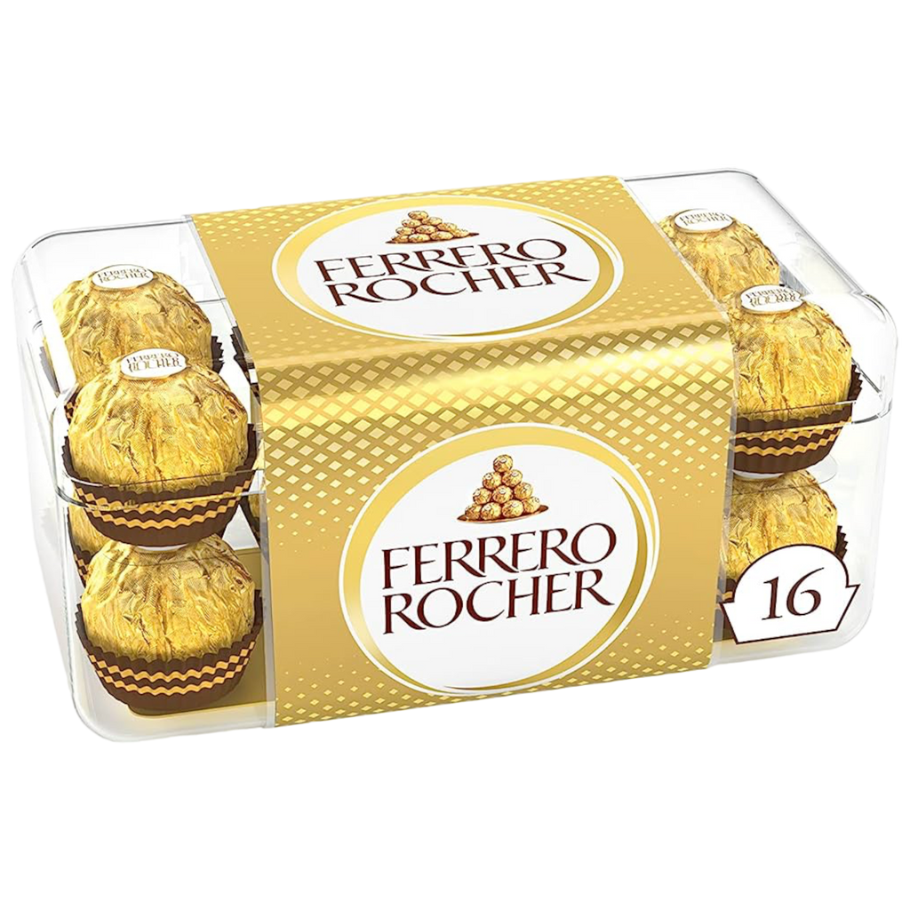 Ferrero Rocher 16 Pieces Boxed Chocolates - 7.05oz (200G)