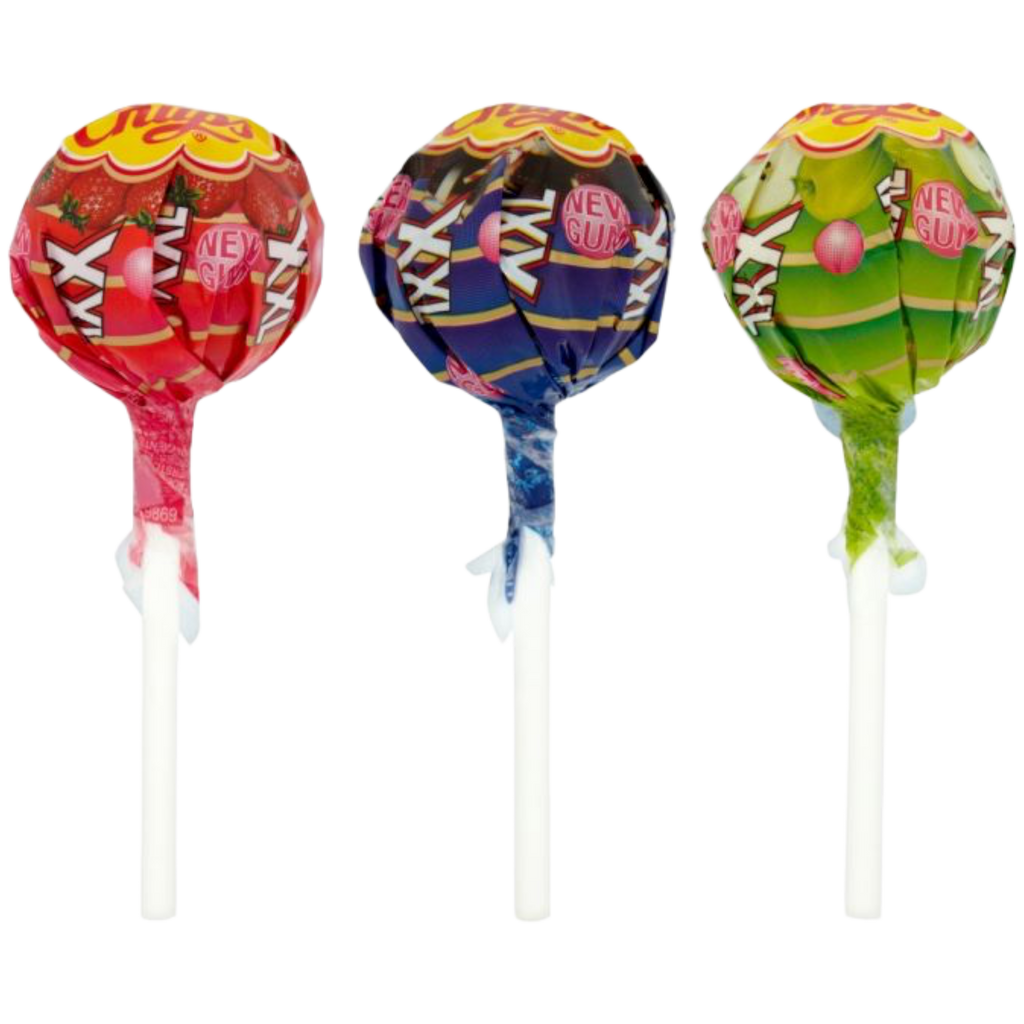 Chupa Chups XXL Bubblegum Filled Lollipop SINGLE - 1.05oz (30g)