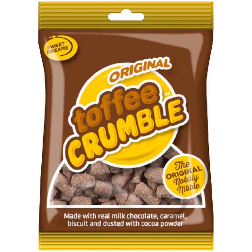 Choc Nibbles Original Toffee Crumble Bag - 5.29oz (150g)