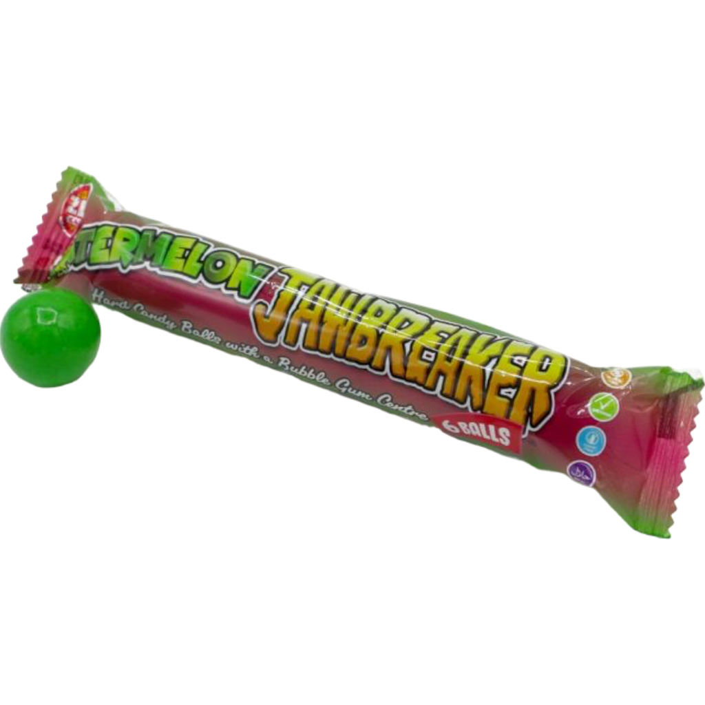 Watermelon Jawbreaker 6 Ball Pack - 1.74oz (49.5g)