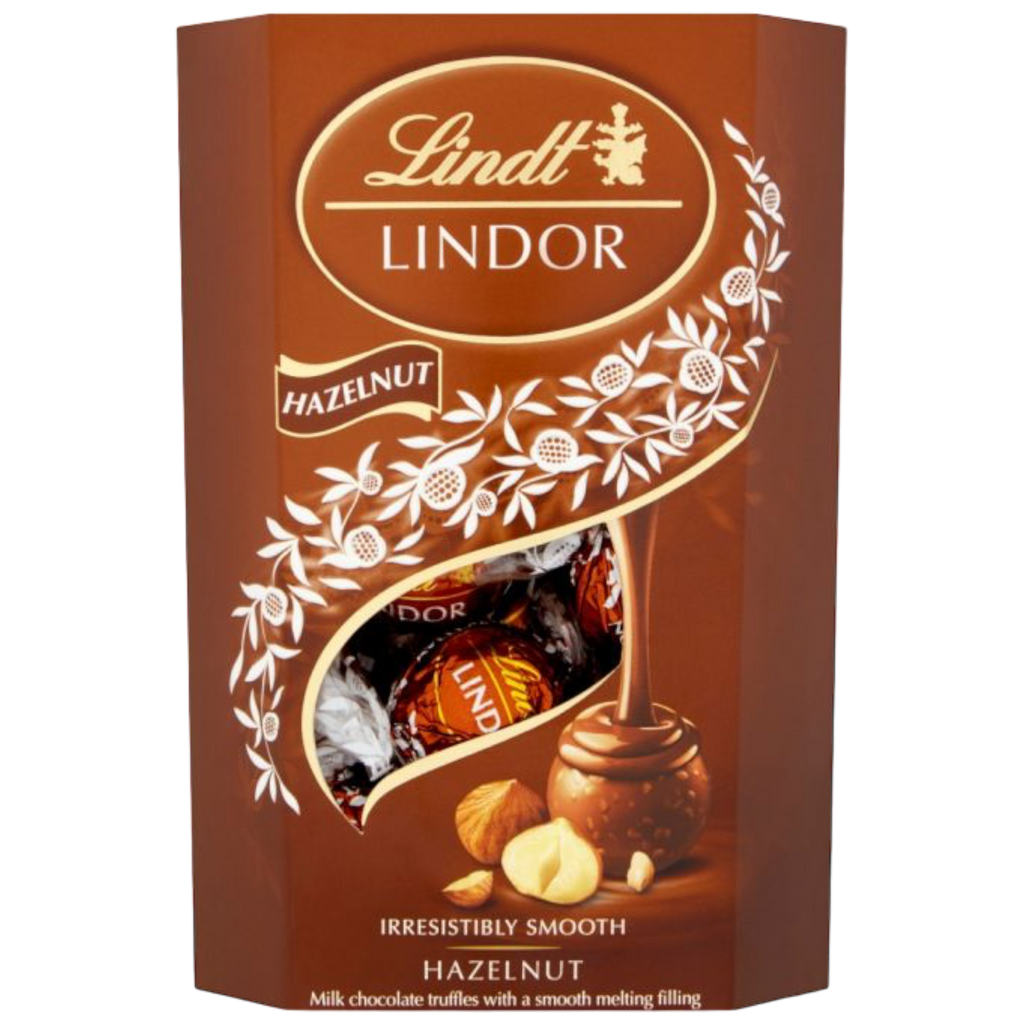 Lindt Lindor Hazelnut Truffles Chocolate Truffles - 7.05oz (200g)