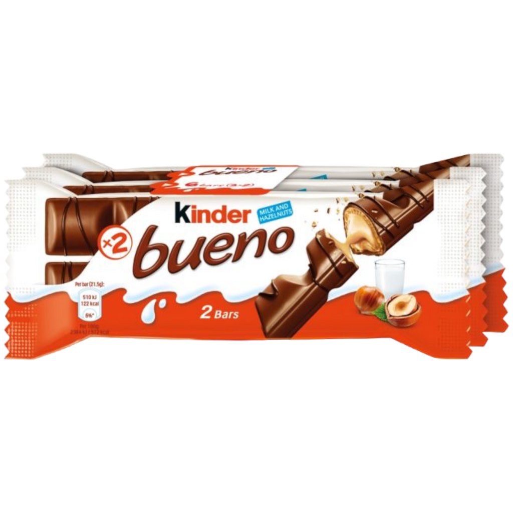 Kinder Bueno Bar 3 Pack - 4.65oz (132g)