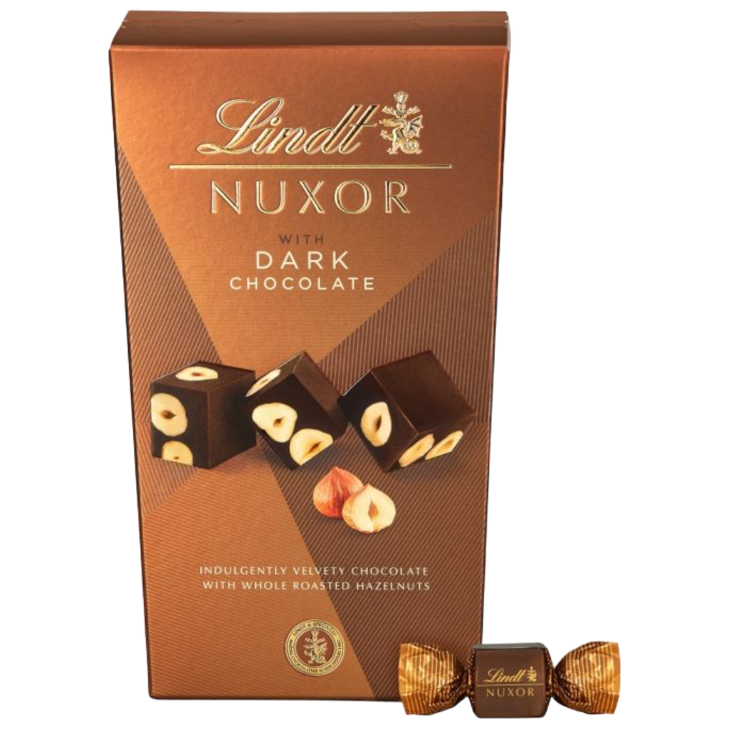 Lindt Nuxor Dark Chocolate And Hazelnuts Gift Box - 5.82oz (165g)