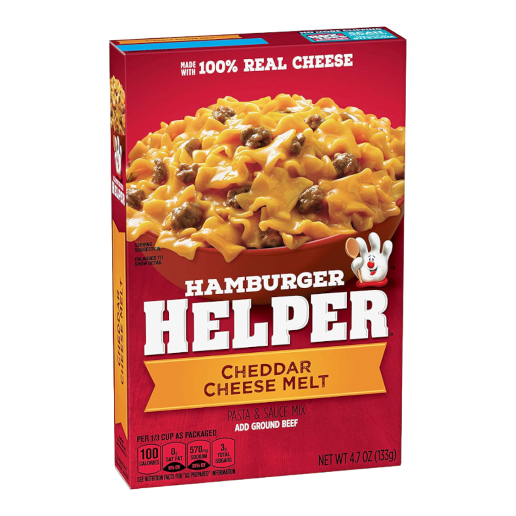 Hamburger Helper Cheddar Cheese Pasta Melt - 4.7oz (133g)