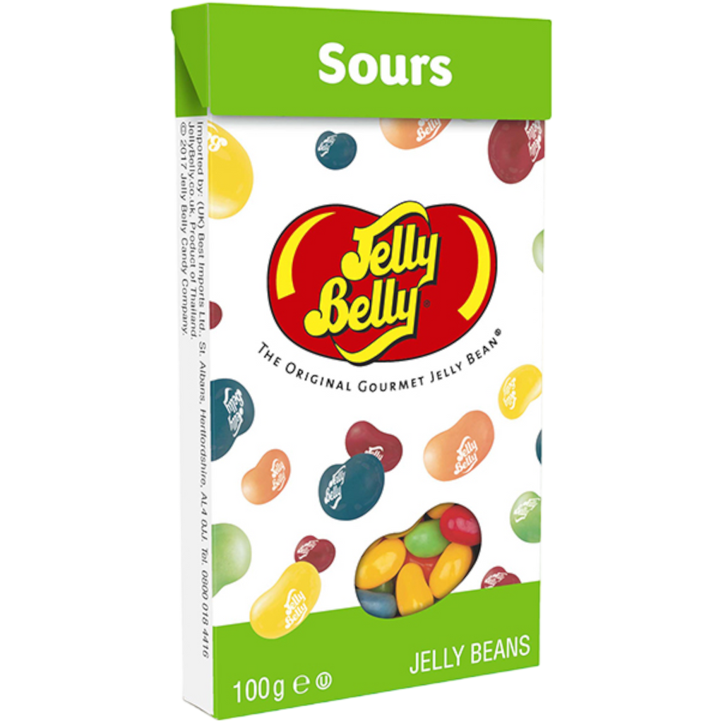 Jelly Belly Sours Mix Jelly Beans Box - 3.5oz (100g) | Poppin Candy