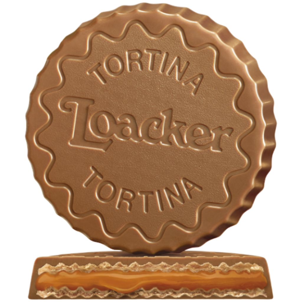 Loacker Tortina Caramel Wafers (Italy) - 4.4oz (126g)