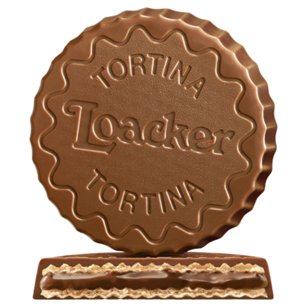 Loacker Tortina Hazelnut Wafer (SINGLE) (Italy) - 0.74oz (21g)