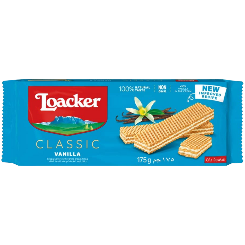 Loacker Vanilla Wafers (Italy) - 6.17oz (175g)