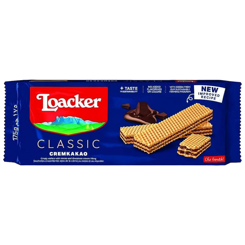 Loacker Cremkakao (Chocolate) Wafers (Italy) - 6.17oz (175g)