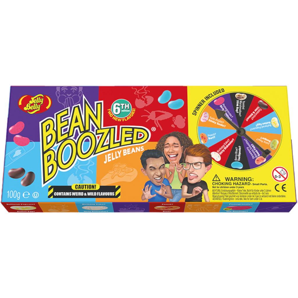 Jelly Belly Bean Boozled (6th Edition) Jelly Beans Spinner Gift Box - 3.5oz (100g)