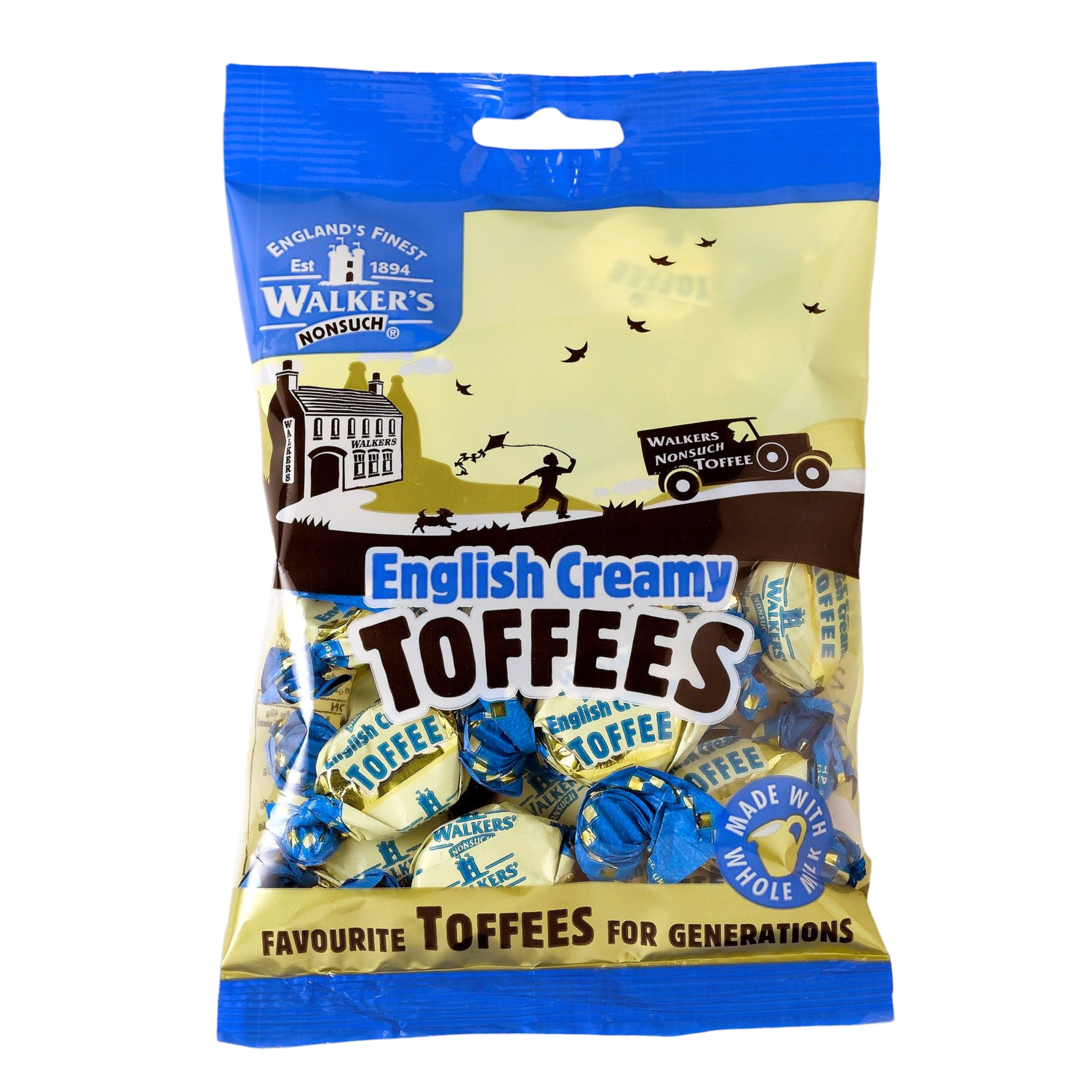 Walker's Nonsuch English Creamy Toffees - 5.29oz (150g)