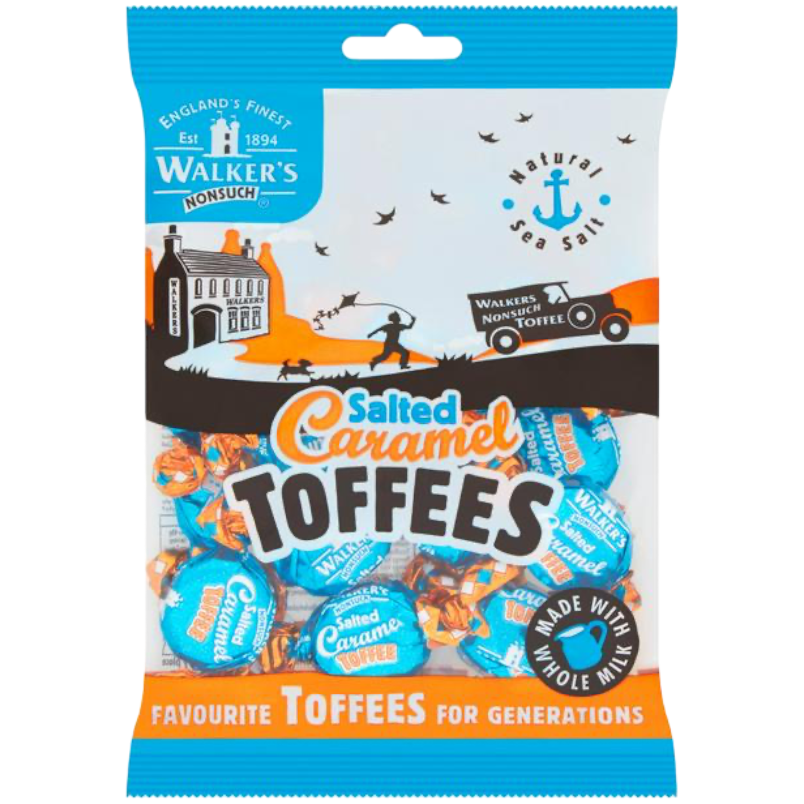 Walker's Nonsuch Salted Caramel Toffees - 5.29oz (150g)