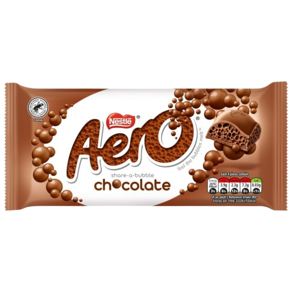 Aero Milk Chocolate Sharing Block - 3.17oz (90g)