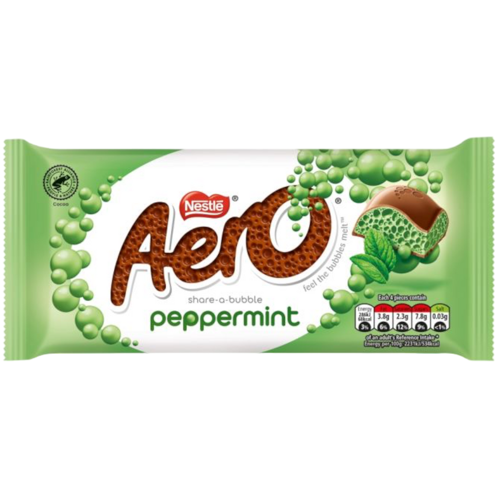 Aero Mint Chocolate Sharing Bar - 3.17oz (90g)