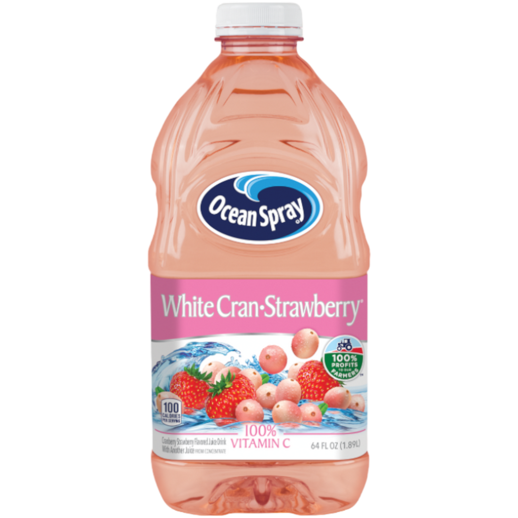 Ocean Spray White Cran-Strawberry Juice - 64oz (1.89L)