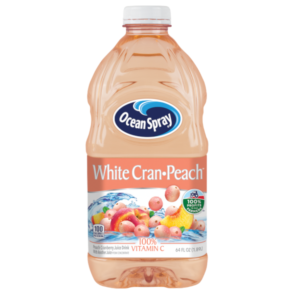 Ocean Spray White Cran-Peach Juice - 64fl.oz (1.89L)