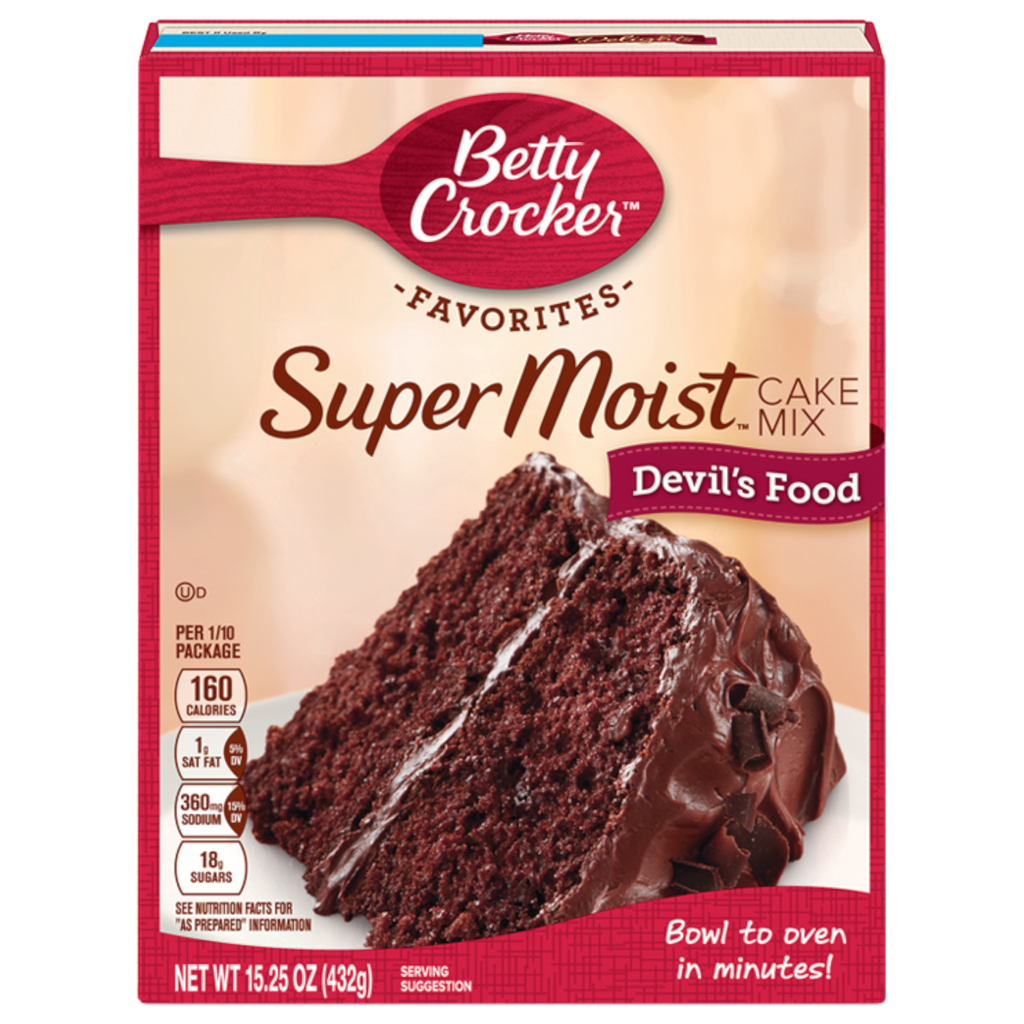 Betty Crocker Favorites Super Moist Devil's Food Cake Mix - 15.25oz (432g)