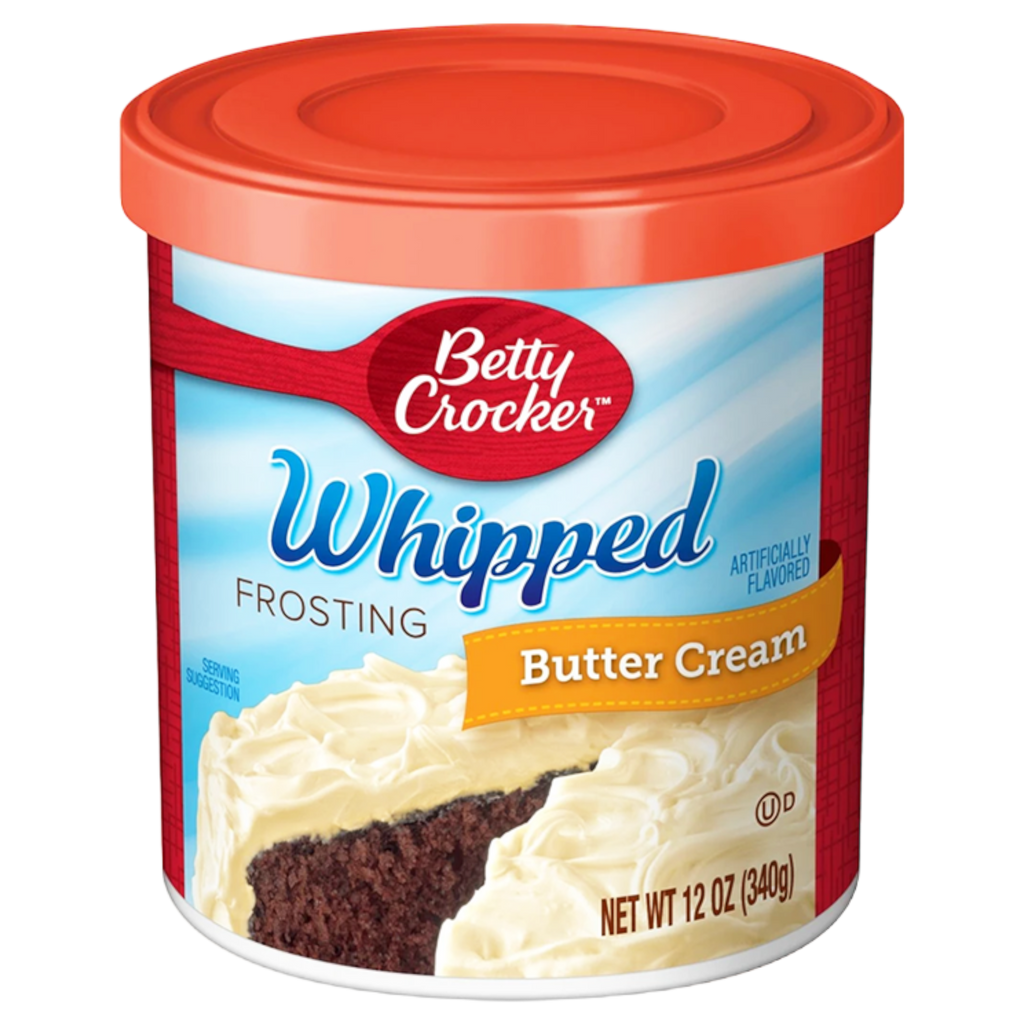 Betty Crocker Whipped Butter Cream Frosting - 12oz (340g)