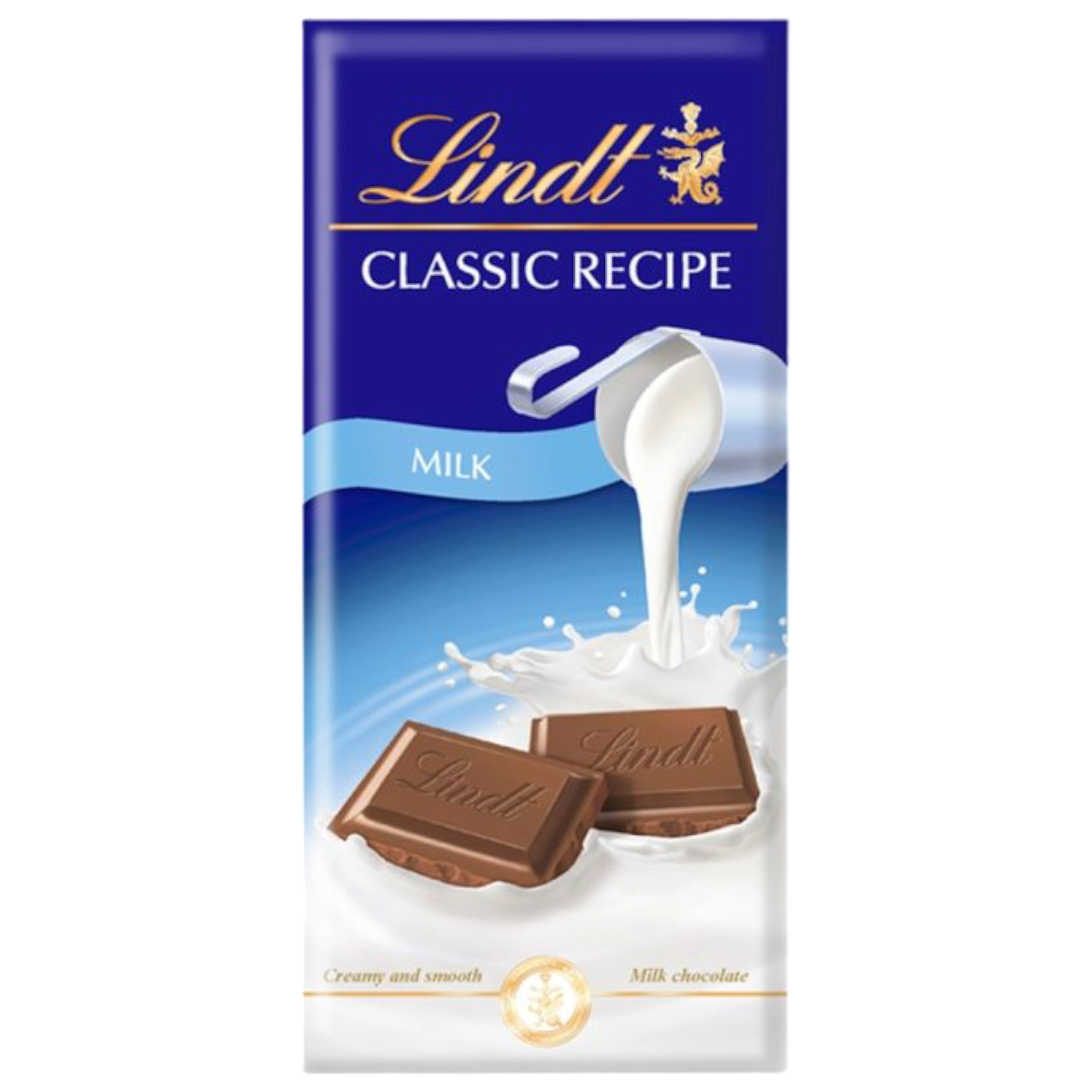 Lindt Classic Recipe Milk Chocolate Bar - 4.4oz (125g)