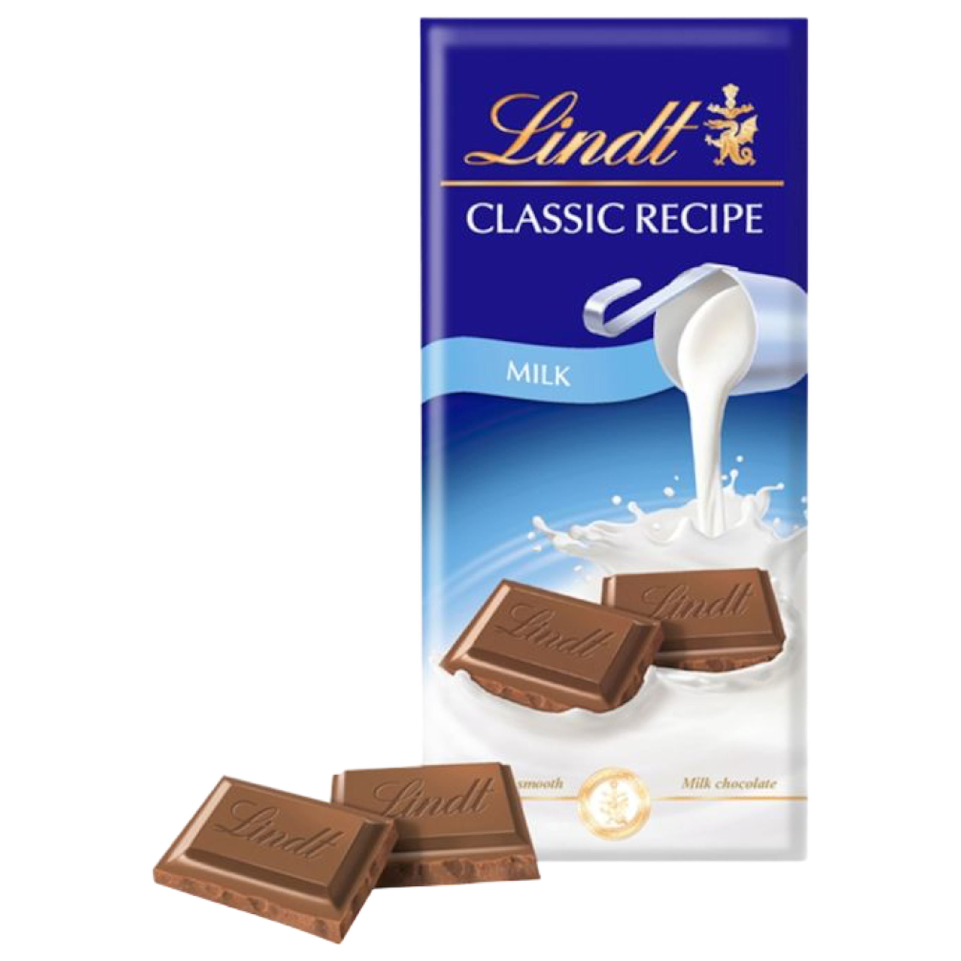 Lindt Classic Recipe Milk Chocolate Bar - 4.4oz (125g)