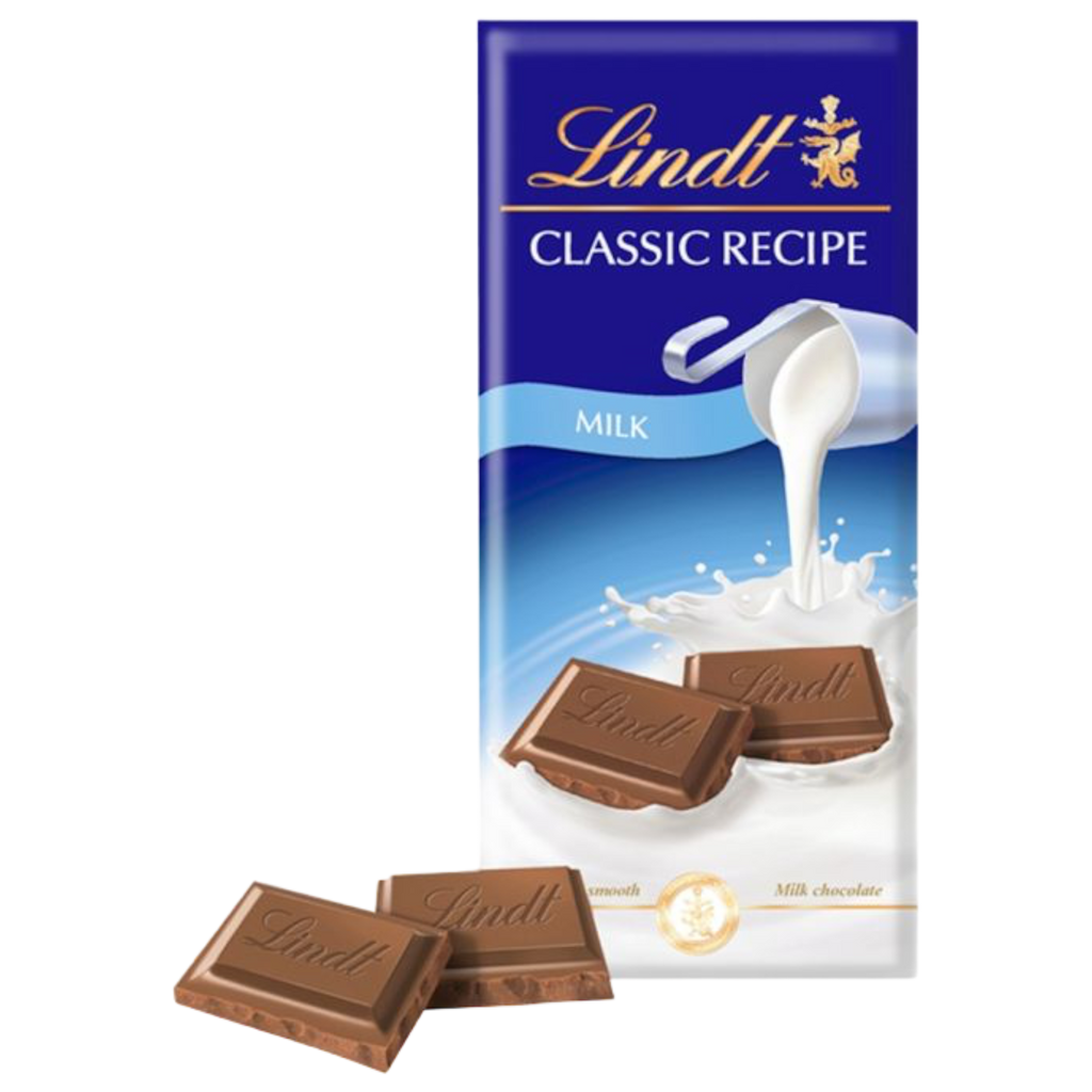 Lindt Classic Recipe Milk Chocolate Bar - 4.4oz (125g)