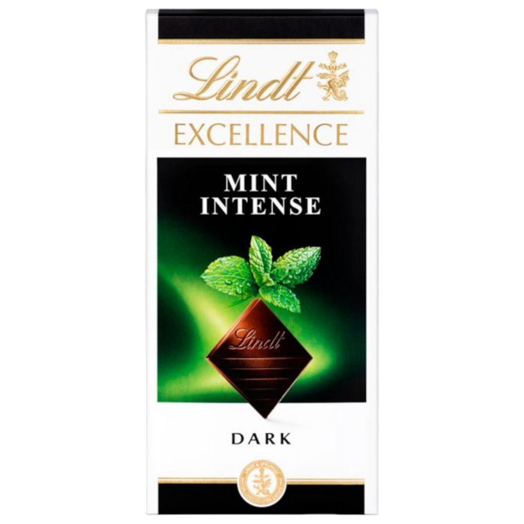 Lindt Excellence Dark Mint Chocolate Bar - 3.52oz (100g)