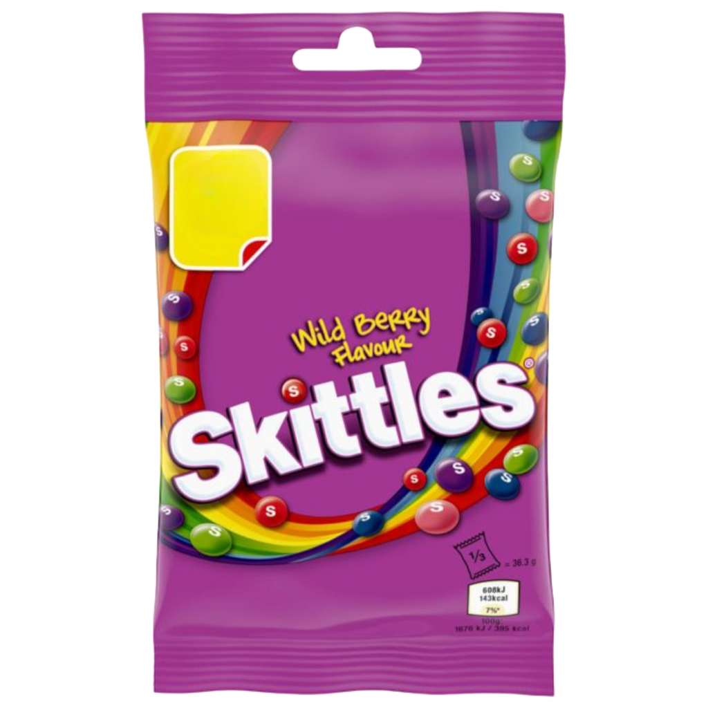 Skittles Wild Berry Treat Bag - 3.84oz (109g)