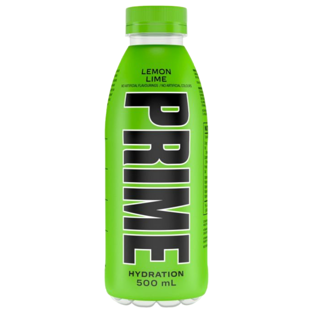 PRIME Hydration Lemon Lime - 16.9 fl.oz (500ml)