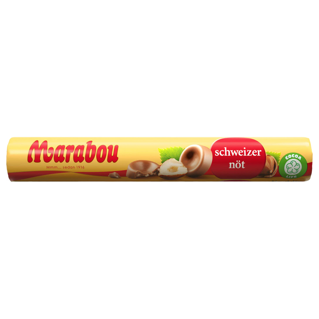 Marabou Schweizernotrulle (Hazelnut Milk Choc Roll) (Sweden) - 2.36oz (67g)