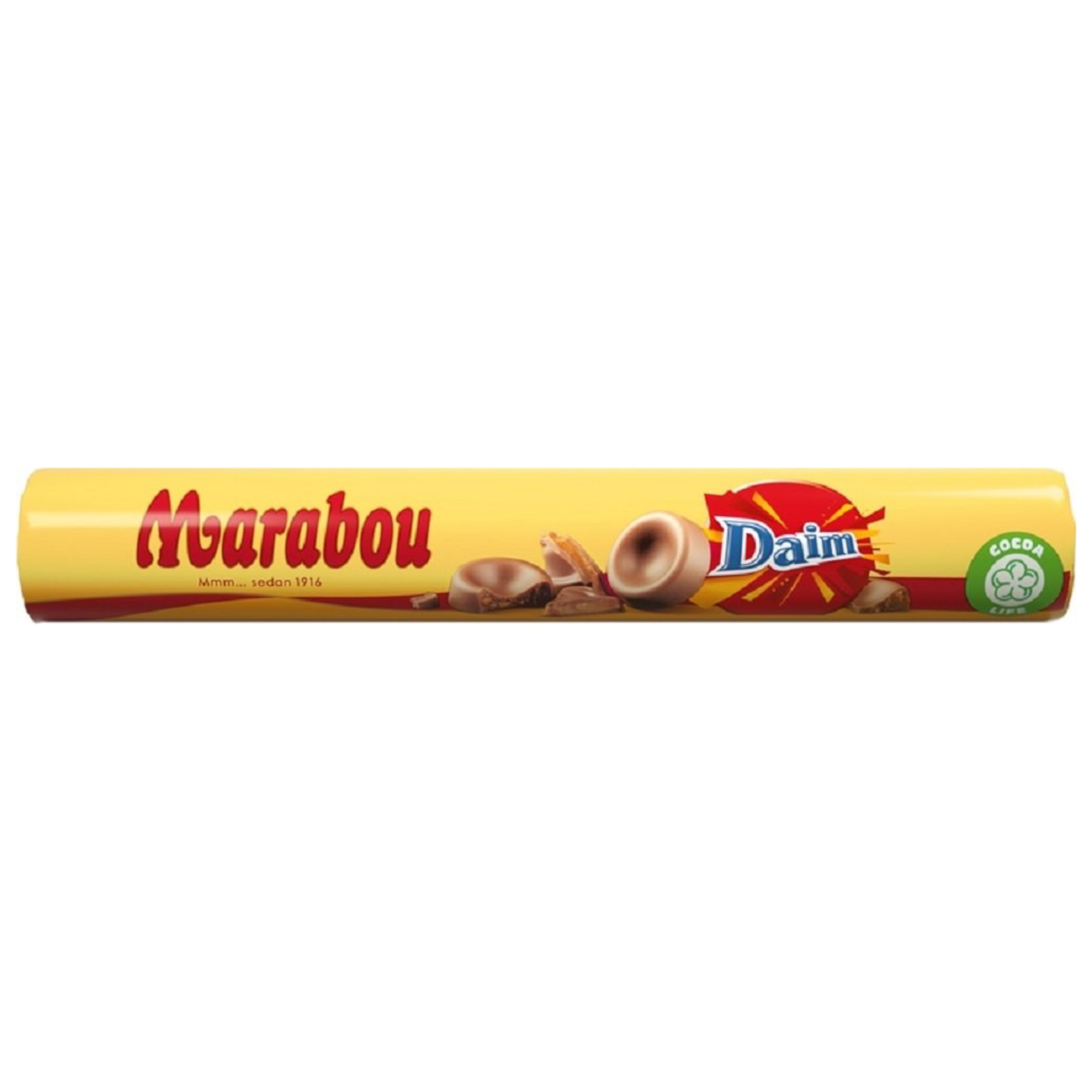 Marabou Mjolkchokladrulle Daim (Milk Choc Roll with Daim) (Sweden) - 2.36oz (67g)