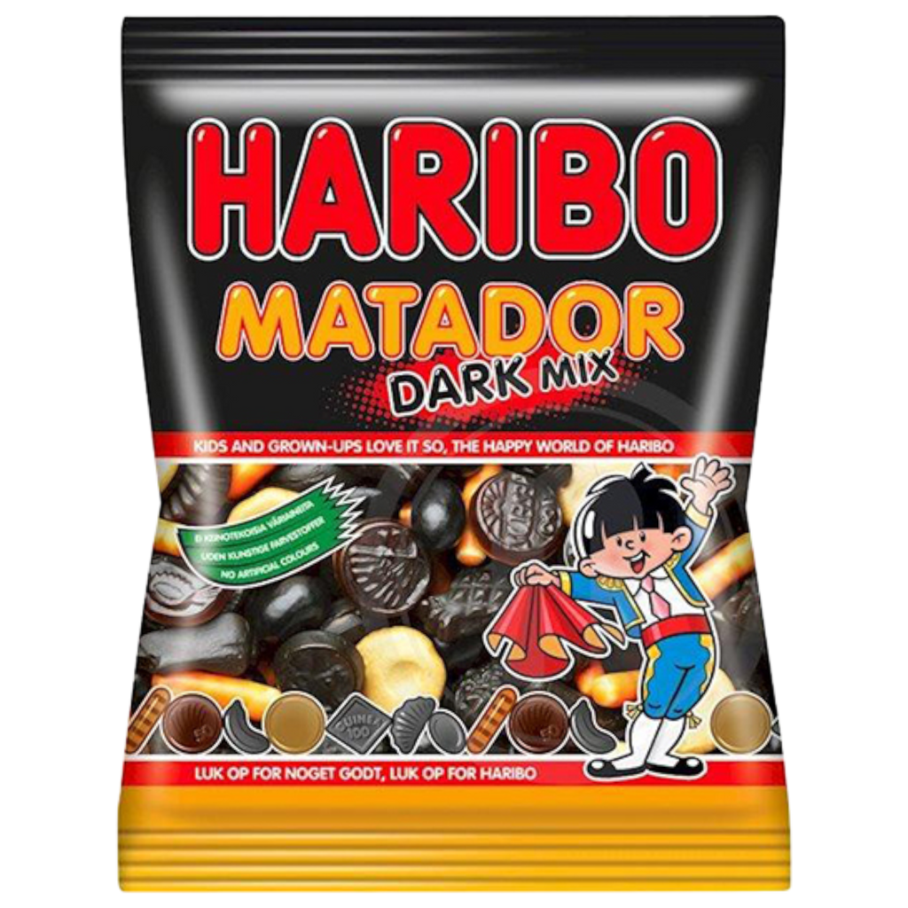 Haribo Matador Mix Dark (Norway) - 4.23oz (120g)