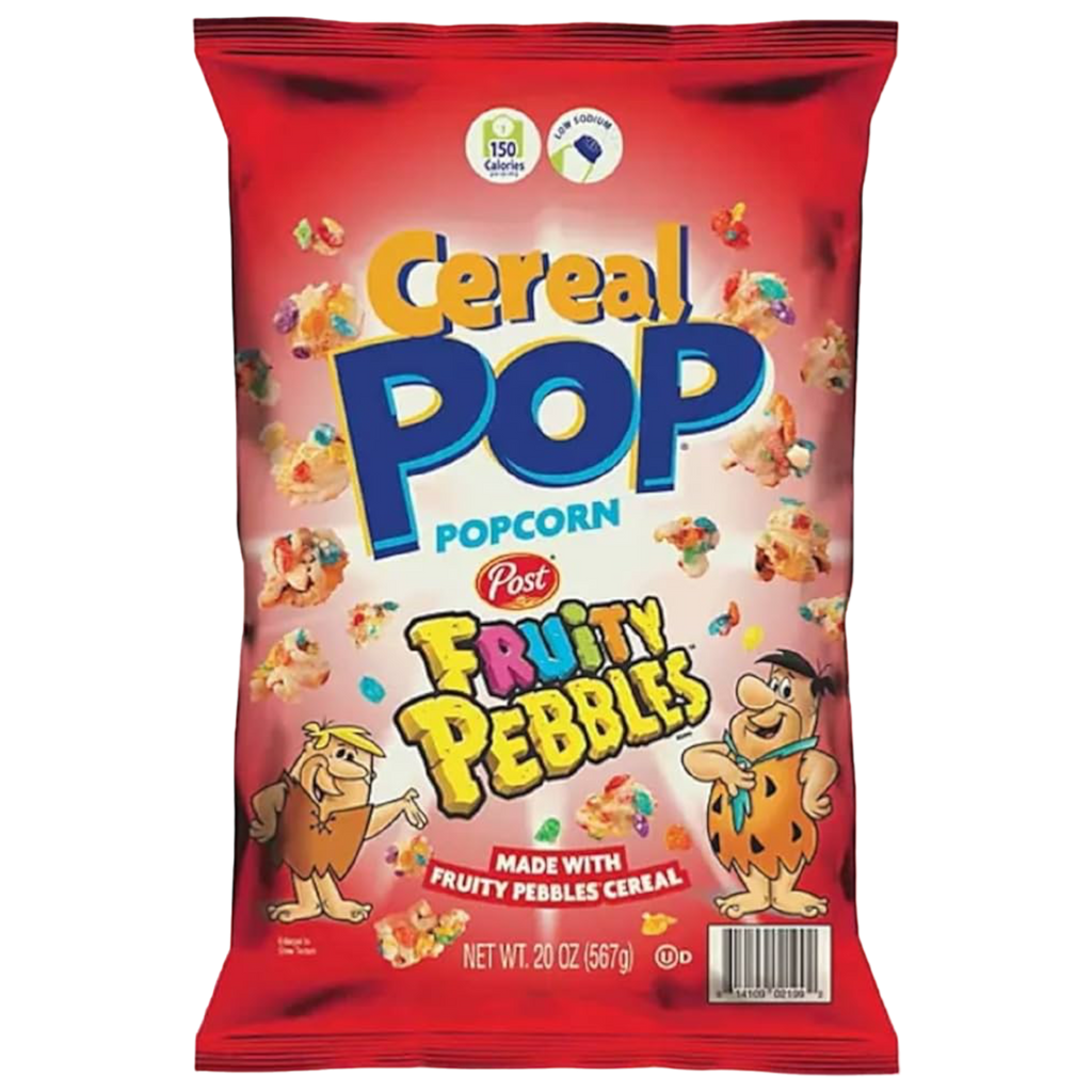 Cereal Pop Fruity Pebbles Popcorn - 5.25oz (149g) BB FEB 24